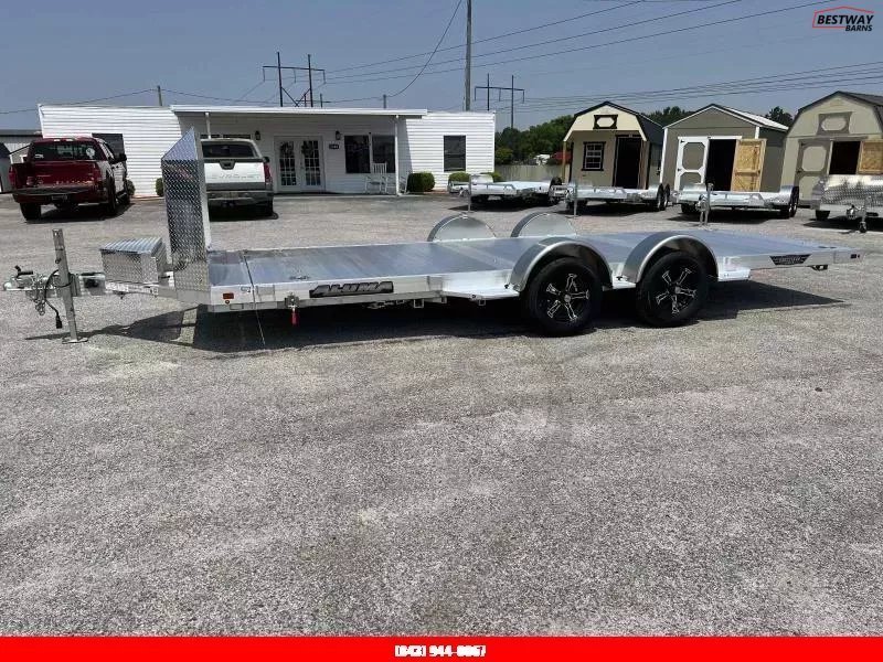 New 2027 Aluma 8218LP W/ WINCHPLATE Car Hauler