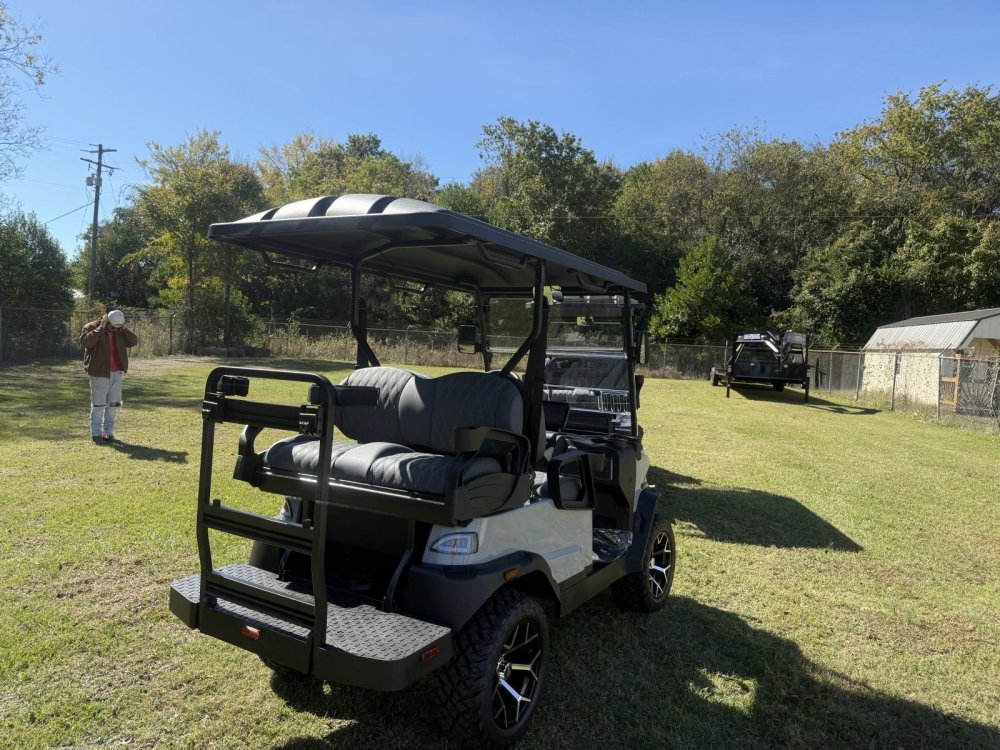New 2026 Denago EV NOMAD XL GRAY Golf Cart