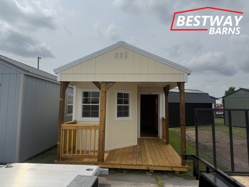 New 2026 Old Hickory 12x28 Deluxe Playhouse Utility Shed