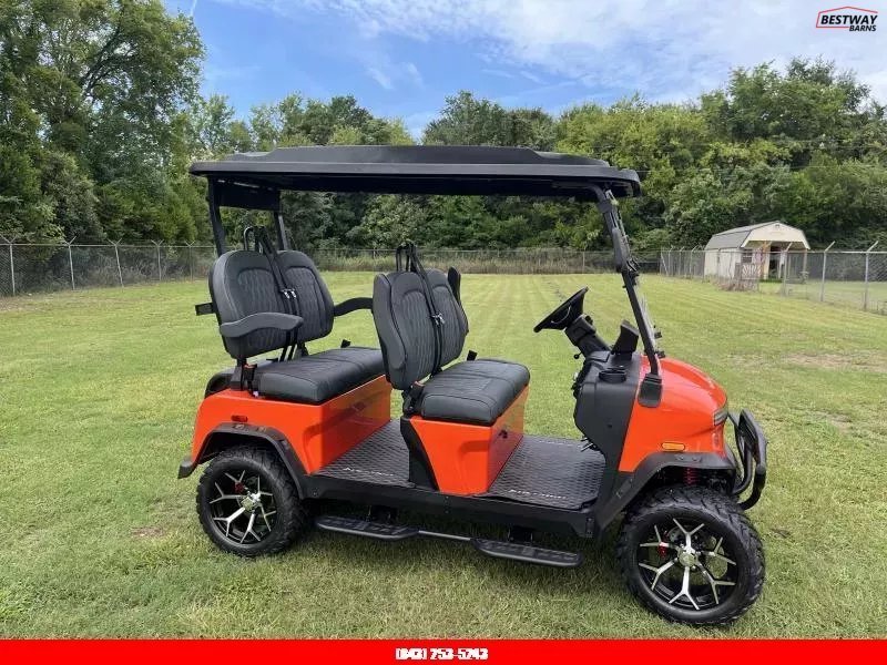 New 2025 Denago EV ROVER XL LAVA Golf Cart