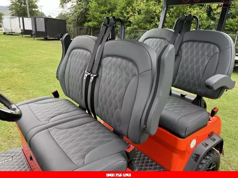 New 2025 Denago EV ROVER XL LAVA Golf Cart