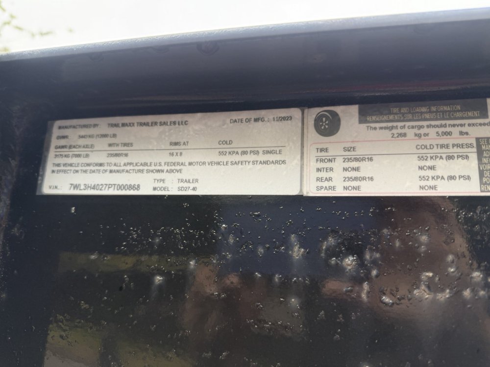 REPO 2023 Trail Maxx GOOSENECK Equipment