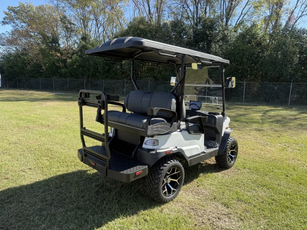 New 2026 Denago EV NOMAD XL WHITE Golf Cart