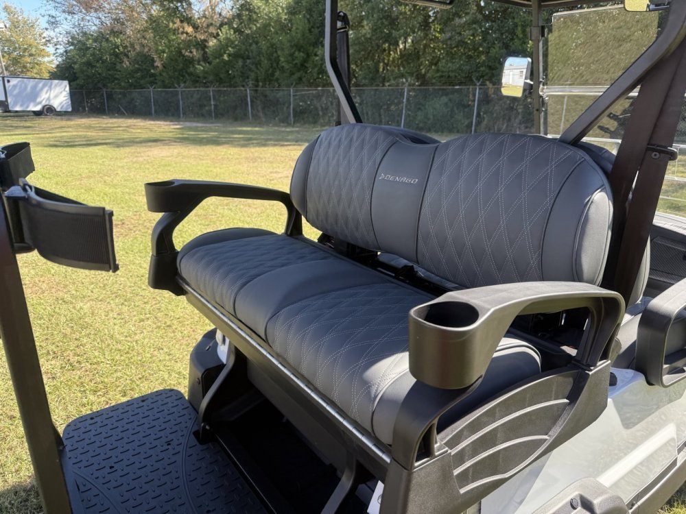 New 2026 Denago EV NOMAD XL WHITE Golf Cart