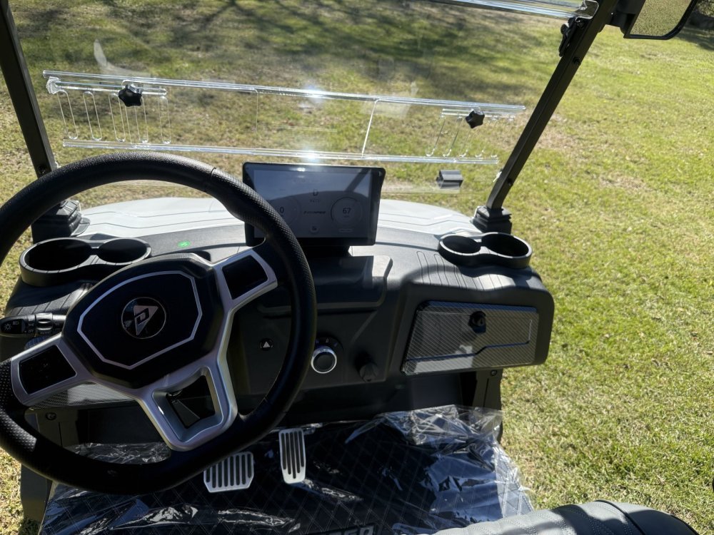 New 2026 Denago EV NOMAD XL WHITE Golf Cart