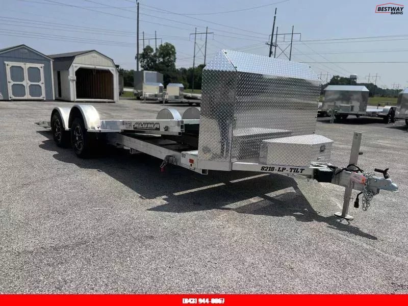 New 2027 Aluma 8218LP Low Profile Car Hauler