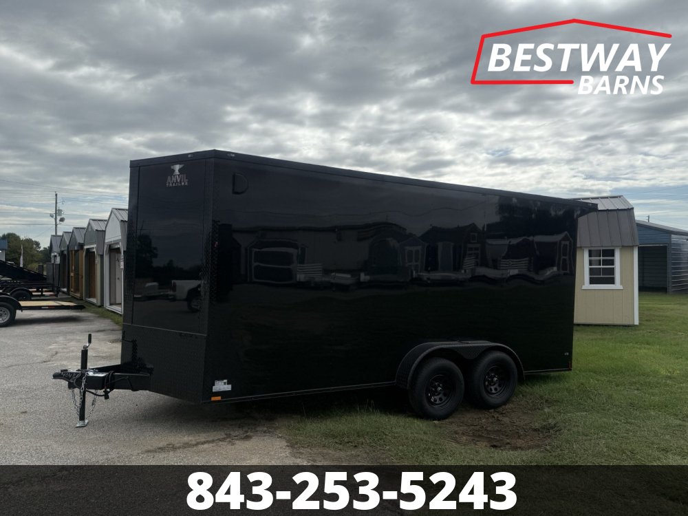 New 2026 Anvil 7 X 16 CUSTOM Enclosed Cargo