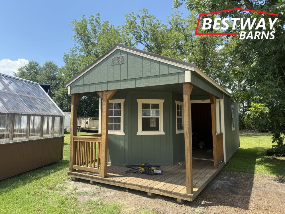 REPO 2024 Old Hickory 12x28 Deluxe Playhouse Utility Shed