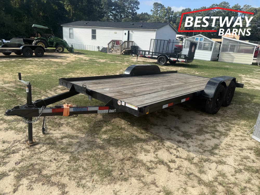 REPO 2025 Triple Crown 7 X16 CAR HAULER Car Hauler