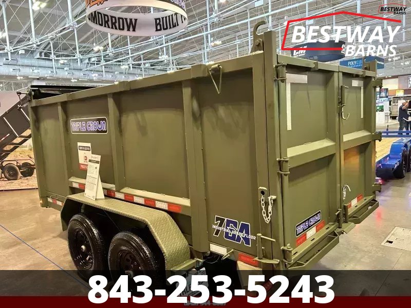 New 2026 Down 2 Earth 6 X 12 10k High Side comercial Dump