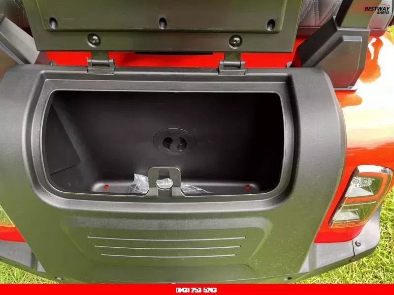 New 2025 Denago EV ROVER XL SCARLET RED Golf Cart