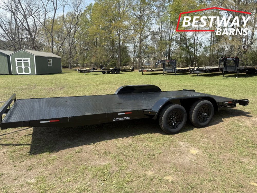 New 2026 Clay's Trailers STEEL DECK 7X20 Car Hauler