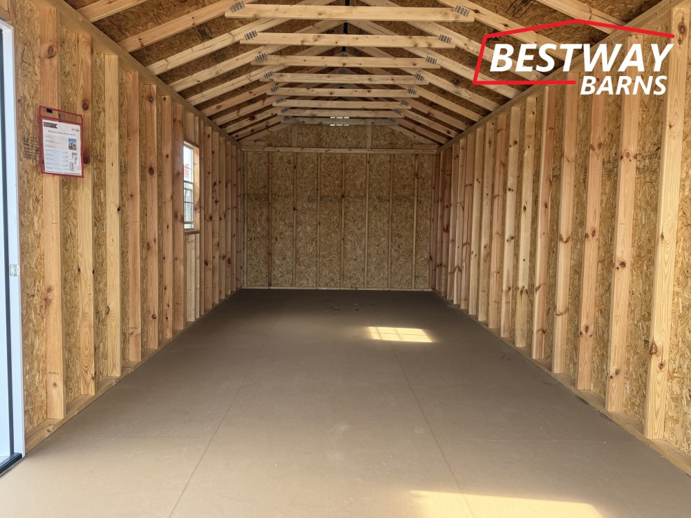 New 2026 Old Hickory 12x28 GARAGE Barn