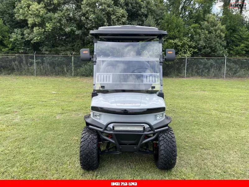 New 2025 Denago EV ROVER XL GRAY Golf Cart