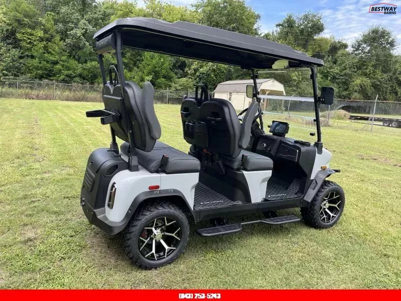 New 2025 Denago EV ROVER XL GRAY Golf Cart