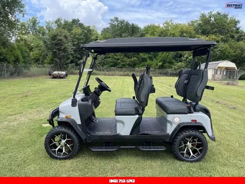 New 2025 Denago EV ROVER XL GRAY Golf Cart