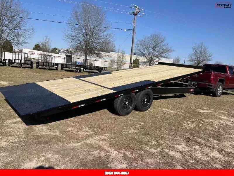 New 2026 Down 2 Earth Trailers 102 X 24 POWER TILT DECKOVER Equipment