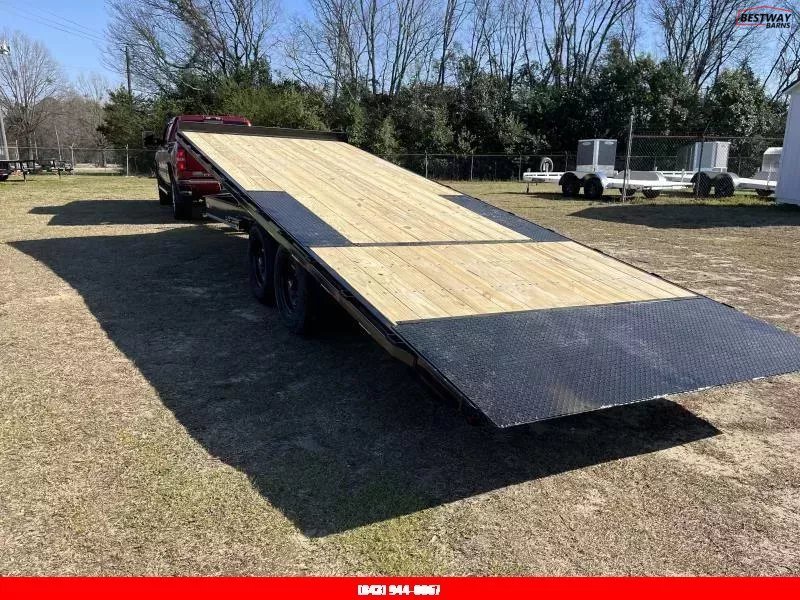 New 2026 Down 2 Earth Trailers 102 X 24 POWER TILT DECKOVER Equipment