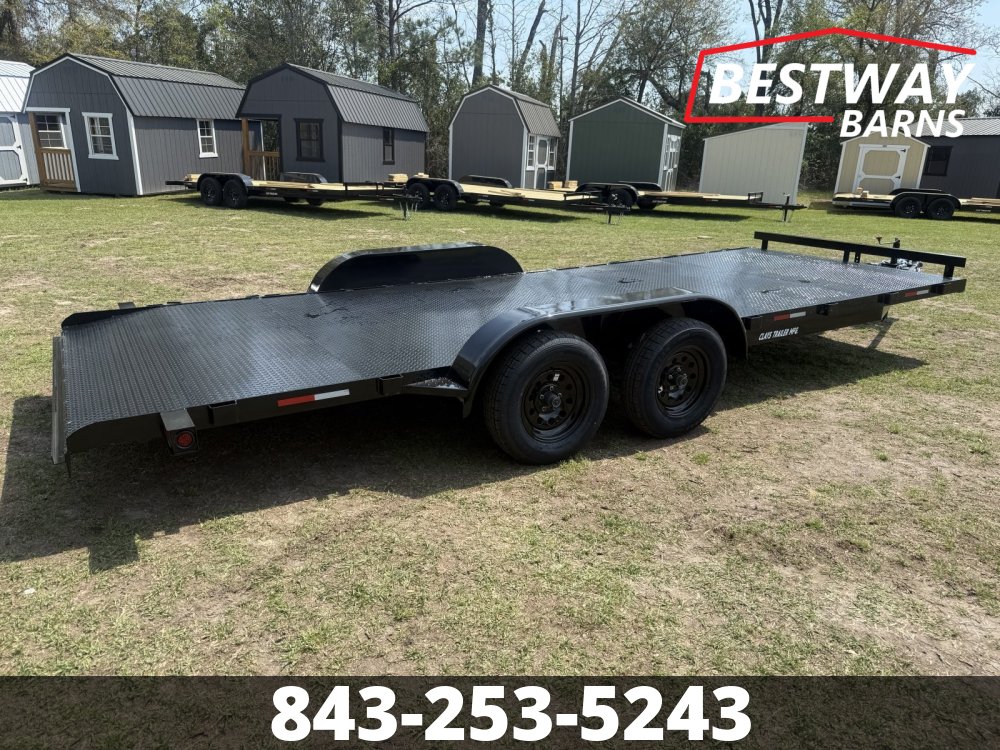 New 2026 Clay's Trailers STEEL DECK 7X20 Car Hauler