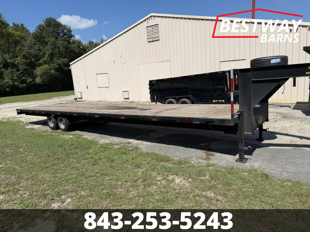 REPO 2025 Mid State Trailers 102 X 36 DECKOVER GOOSENECK Equipment