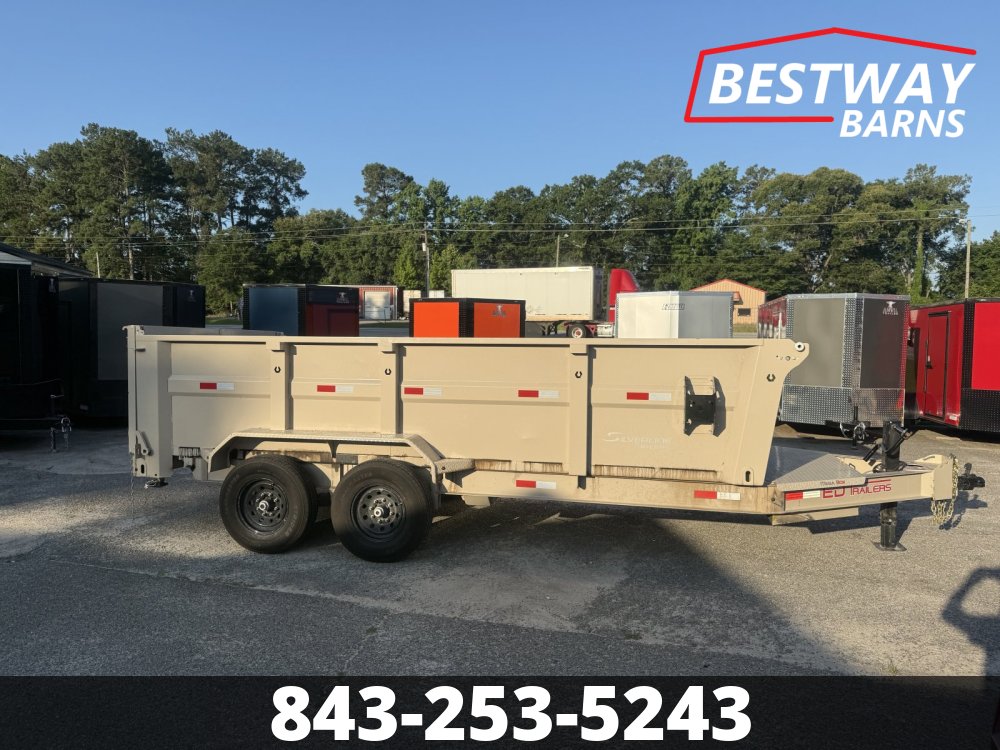 REPO 2026 ED Trailers 7X16 HIGH SIDE Dump