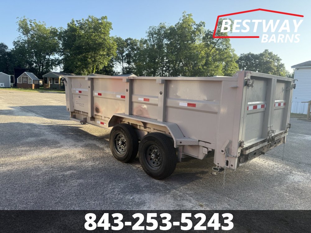 REPO 2026 ED Trailers 7X16 HIGH SIDE Dump
