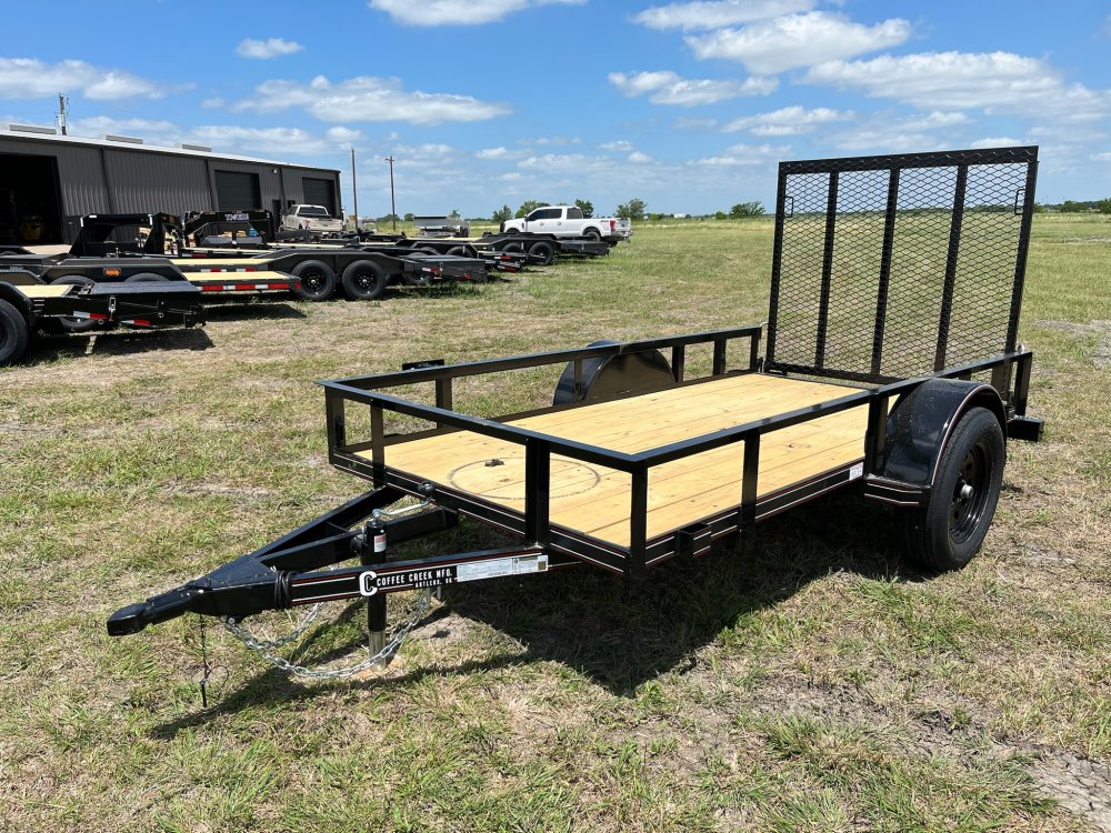 10'x5' Coffee Creek LD Utility Trailer