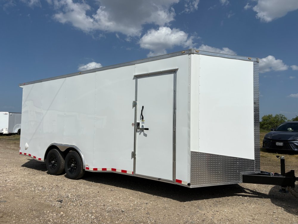 20'x8.5'x7' TrueBlue Enclosed Cargo