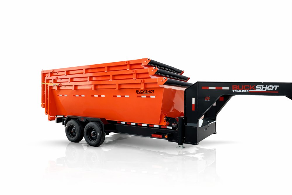16'x83" BUCKSHOT Dumpster ROLL OFFS Trailer