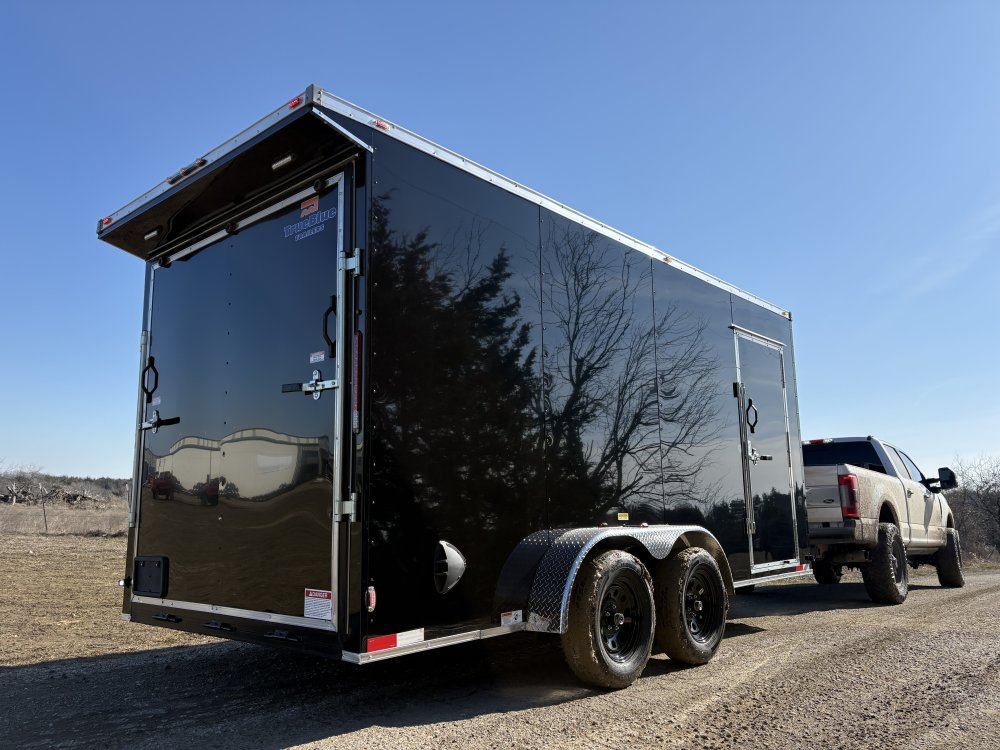16'x7'x7' TrueBlue Enclosed Cargo