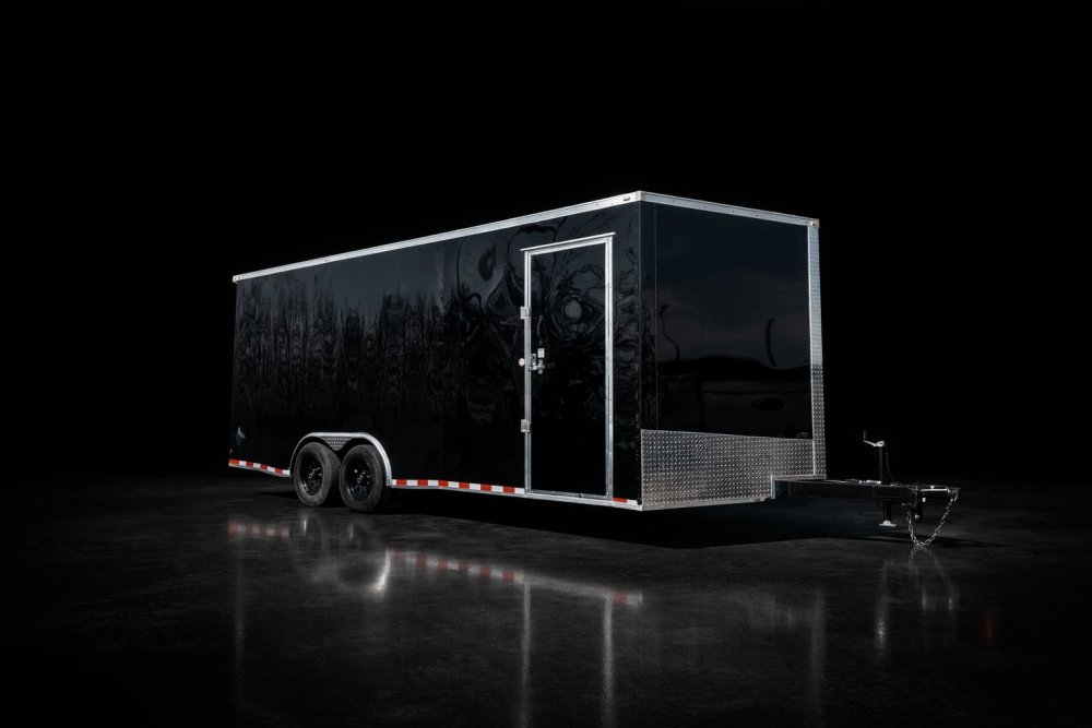 8.5'x24' TrueBlue Enclosed Car Hauler