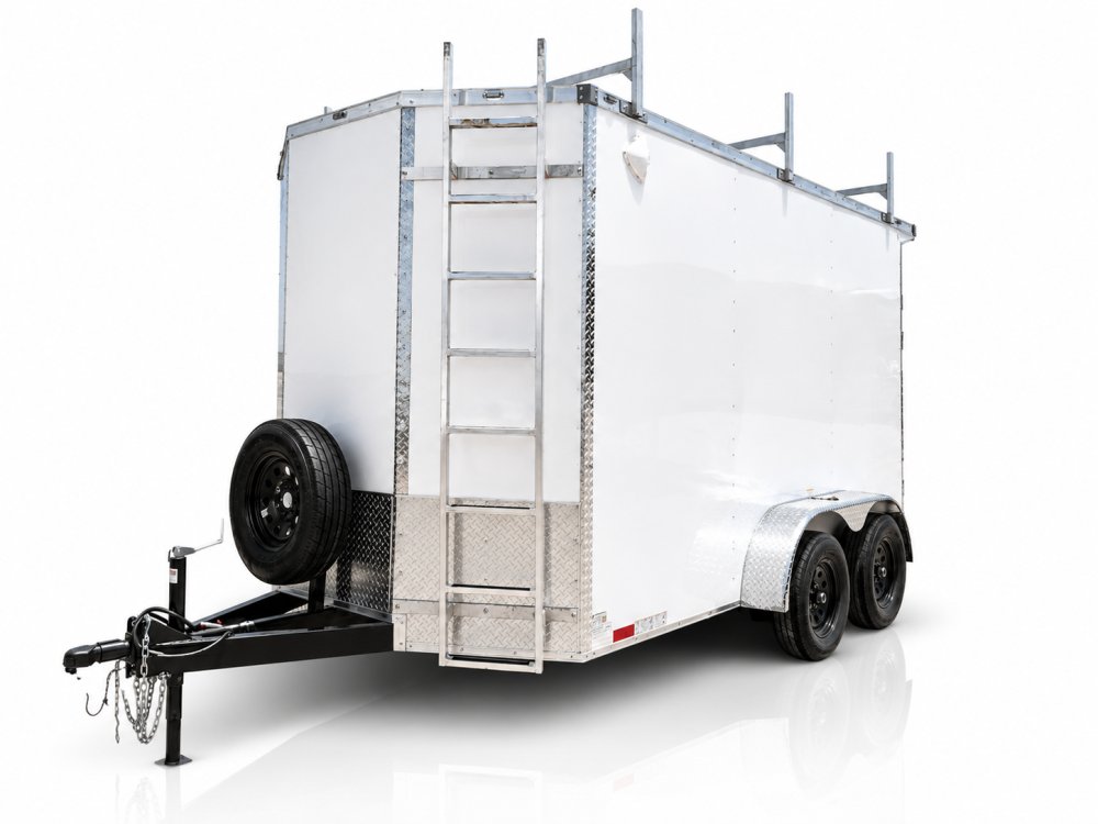 12'x7'x7' TrueBlue Enclosed Cargo