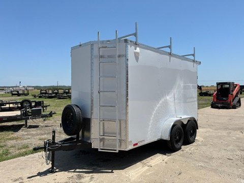 12'x7'x7' TrueBlue Enclosed Cargo