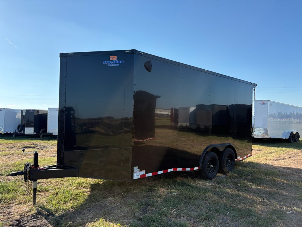 16'x8.5'x7' TrueBlue Enclosed Cargo