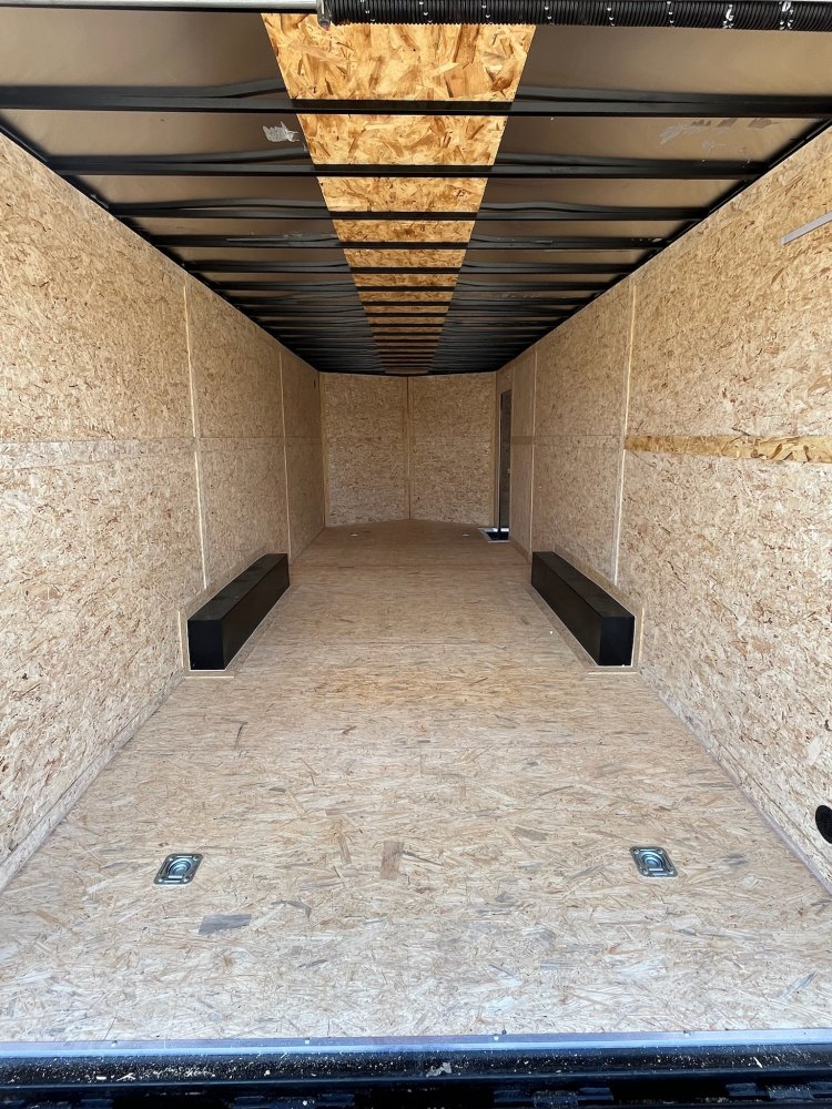 24'x8.5'x TrueBlue Enclosed Car Hauler