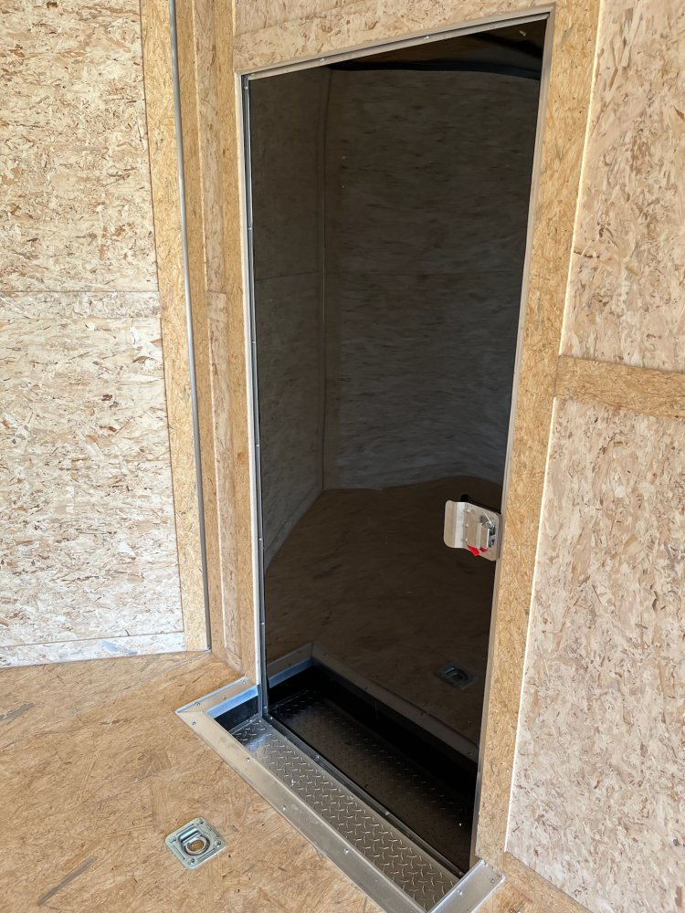 24'x8.5'x TrueBlue Enclosed Car Hauler