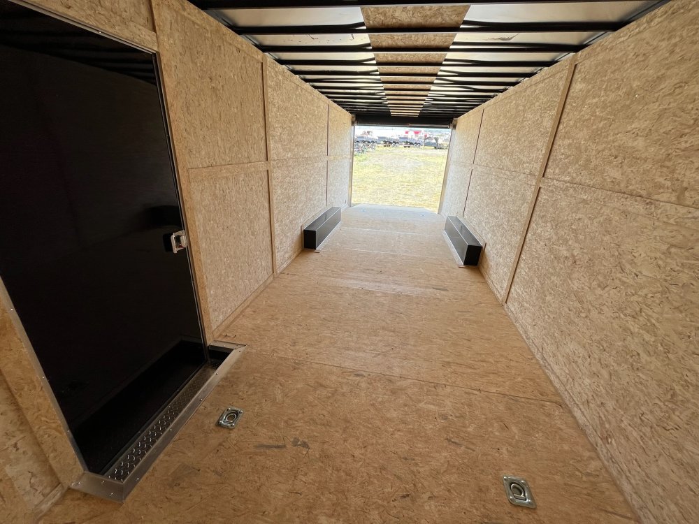 24'x8.5'x TrueBlue Enclosed Car Hauler