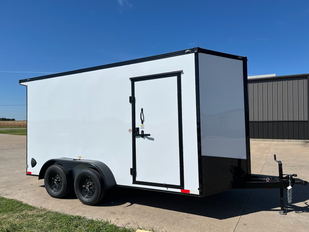 14'x7'x7' TrueBlue Enclosed Cargo