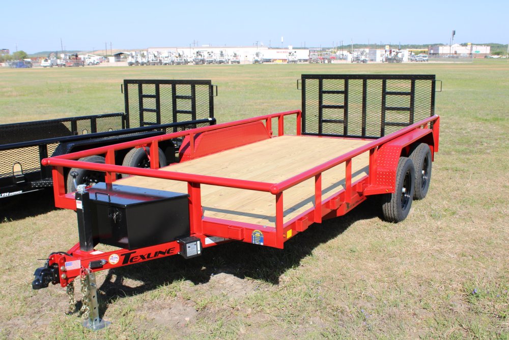 16'x83" TexLine LD Utility Trailer