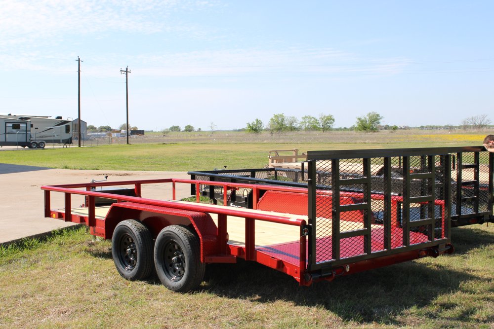 16'x83" TexLine LD Utility Trailer