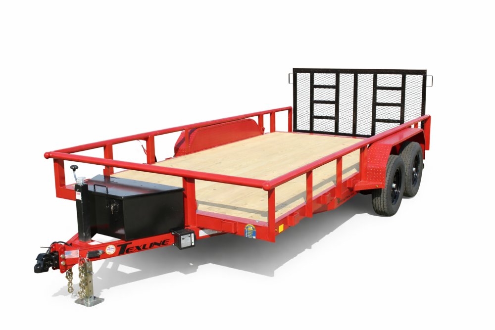 16'x83" TexLine LD Utility Trailer