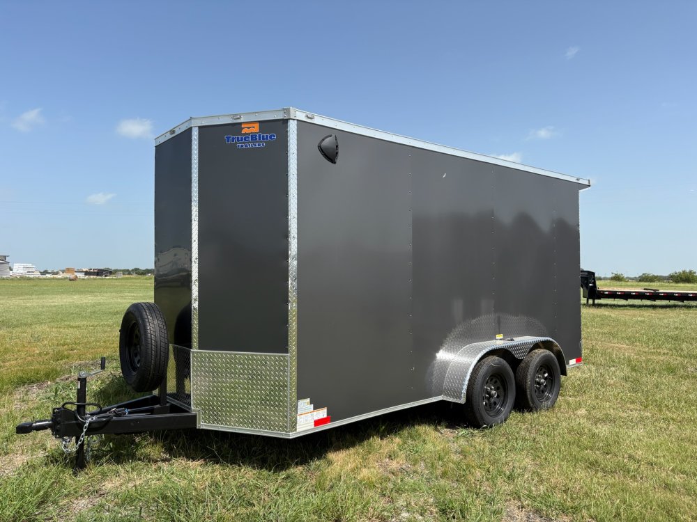 14'x7'x7' TrueBlue Enclosed Cargo