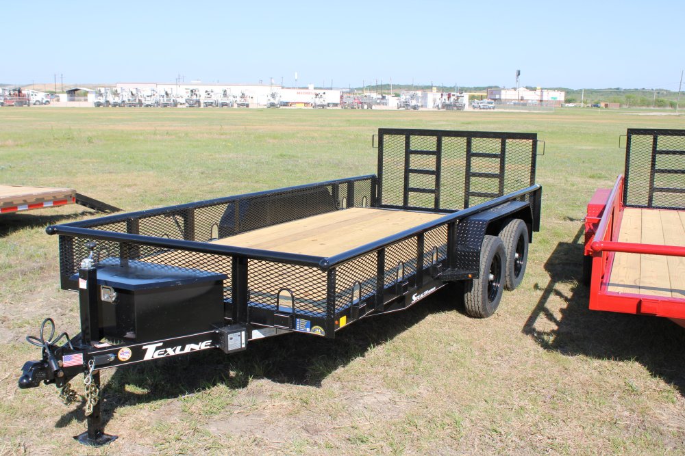 16'x77" TexLine LD Utility Trailer
