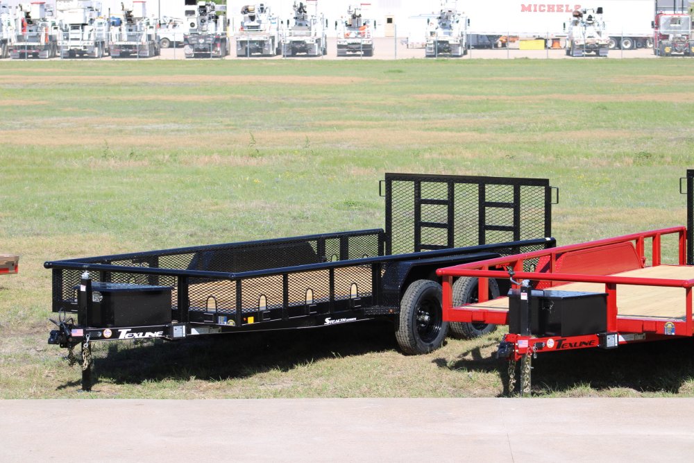 16'x77" TexLine LD Utility Trailer