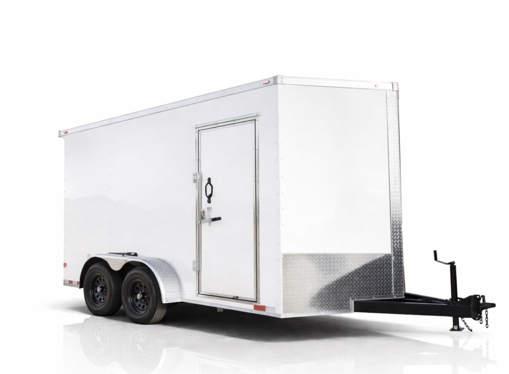 12'x6'x7' TrueBlue Enclosed Cargo