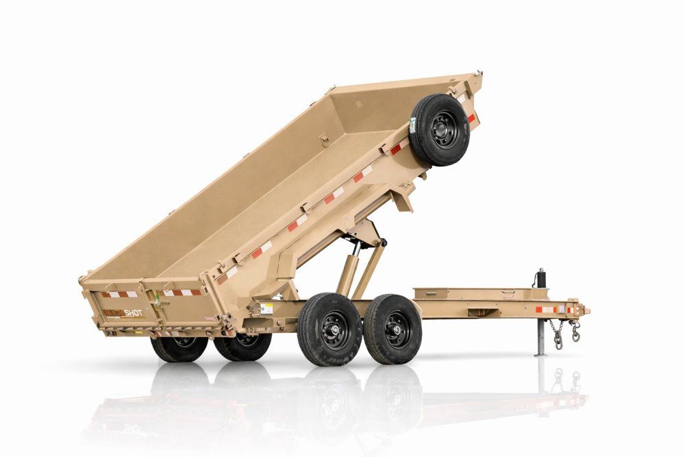 14'x7' BUCKSHOT Dump Trailler
