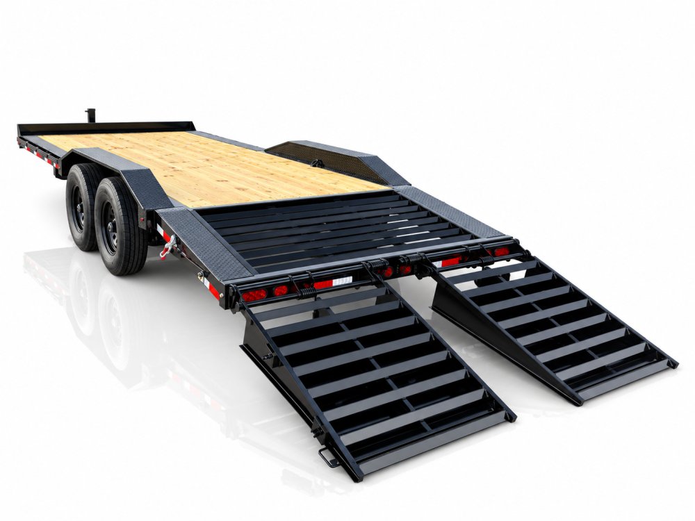 22'x102" Coffee Creek 8" I-Beam Car Hauler