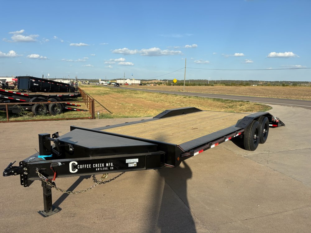 22'x102" Coffee Creek 8" I-Beam Car Hauler