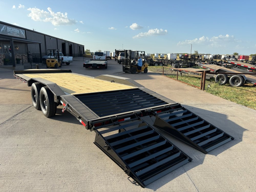 22'x102" Coffee Creek 8" I-Beam Car Hauler