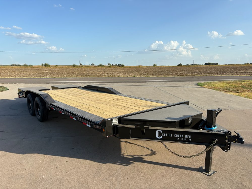 22'x102" Coffee Creek 8" I-Beam Car Hauler